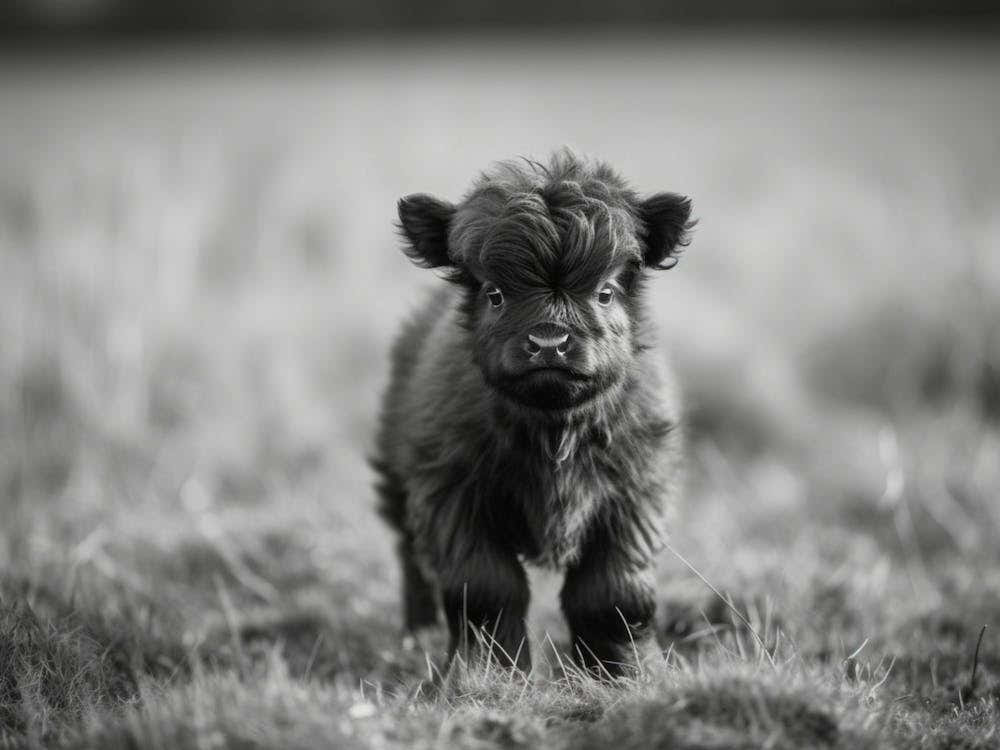 Scottish Highland Calf