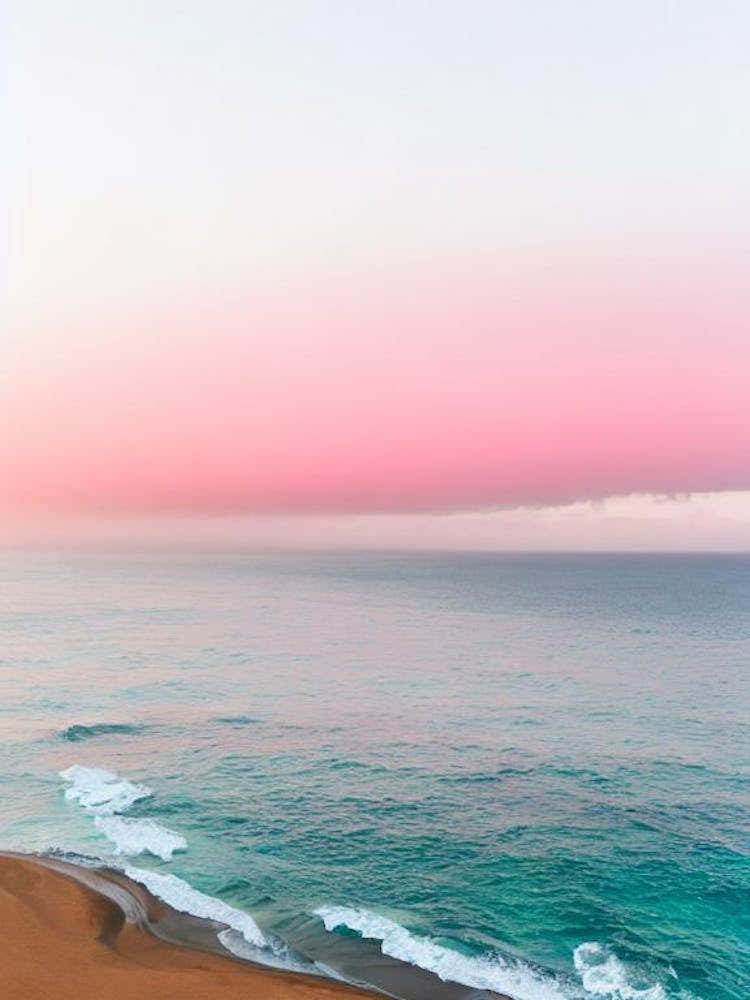 Amadores Beach, Gran Canaria, Spain Pink Photography 1