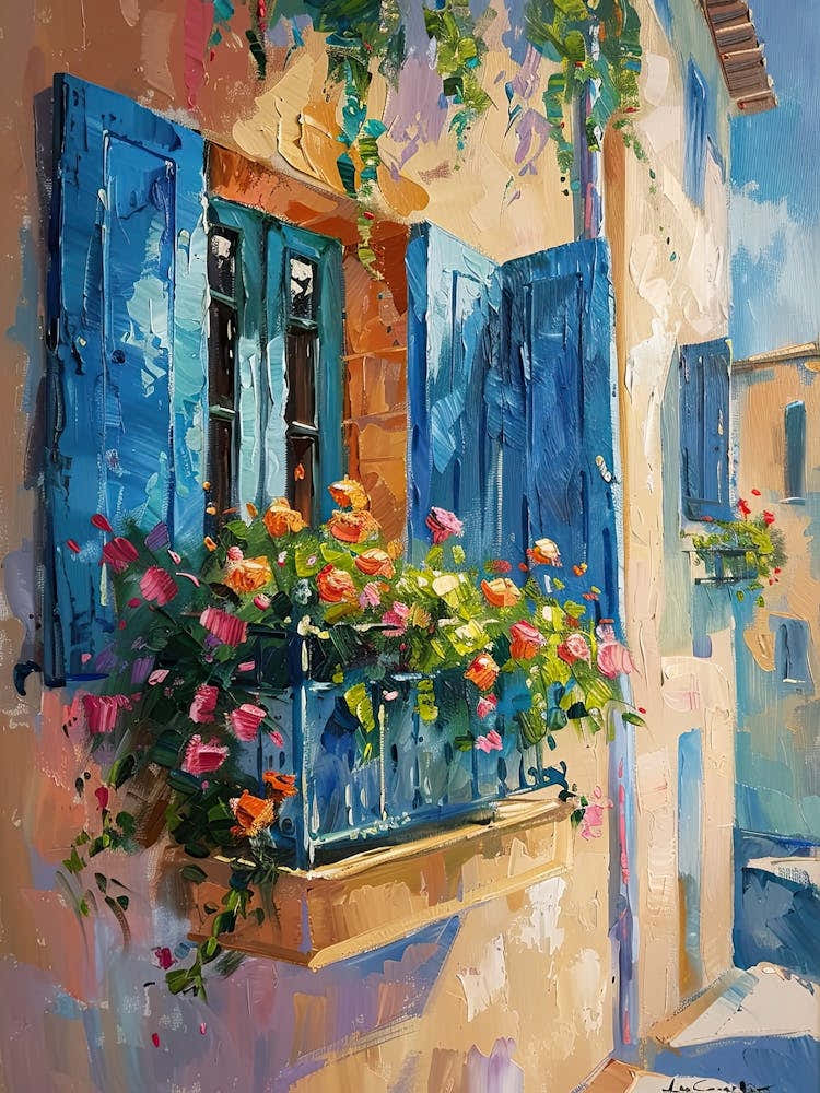 Balcony Painting In Paphos 4