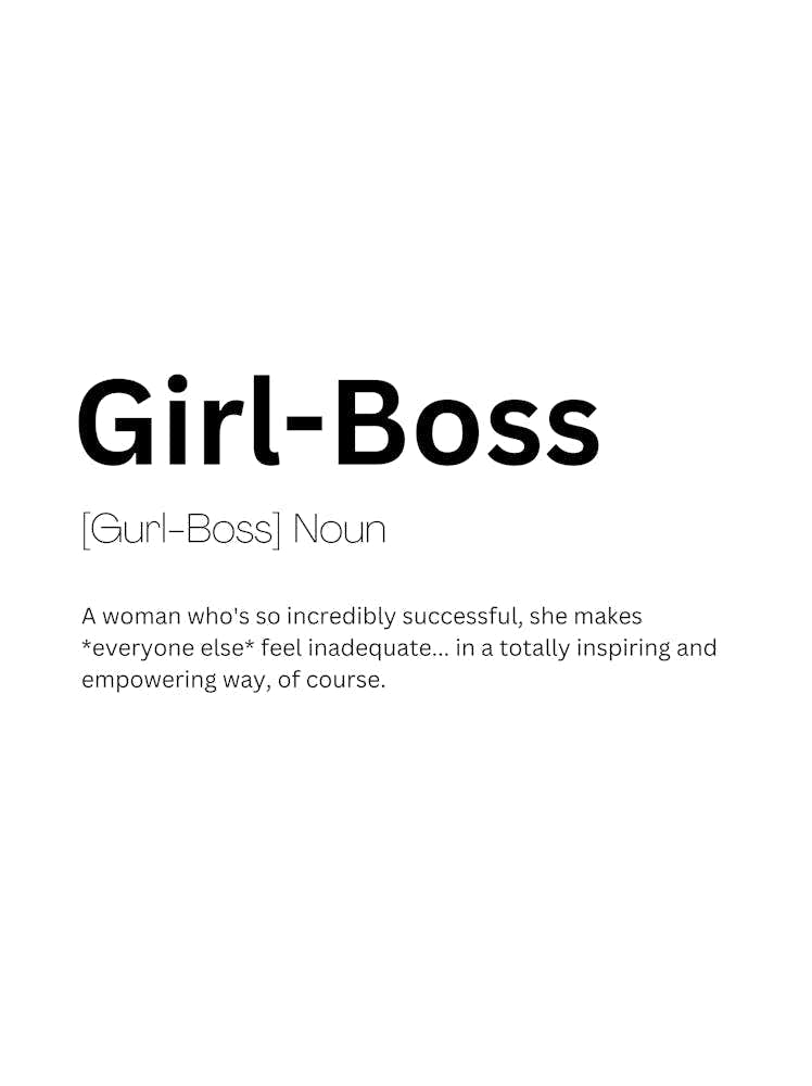 Girl Boss Definition Meaning 1
