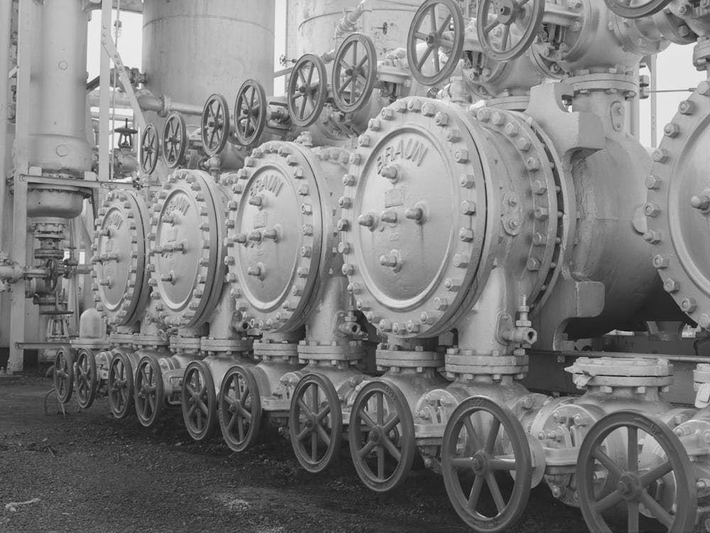 Stills, Valves, Oil Refinery, Seminole, Oklahoma By Russell Lee