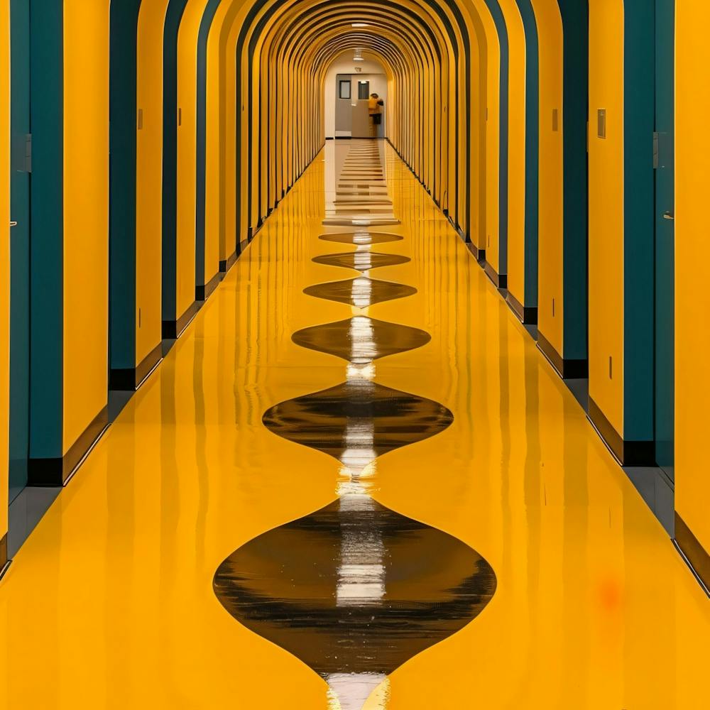 Yellow Hallway