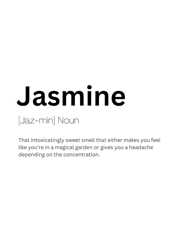Jasmine Definition Meaning