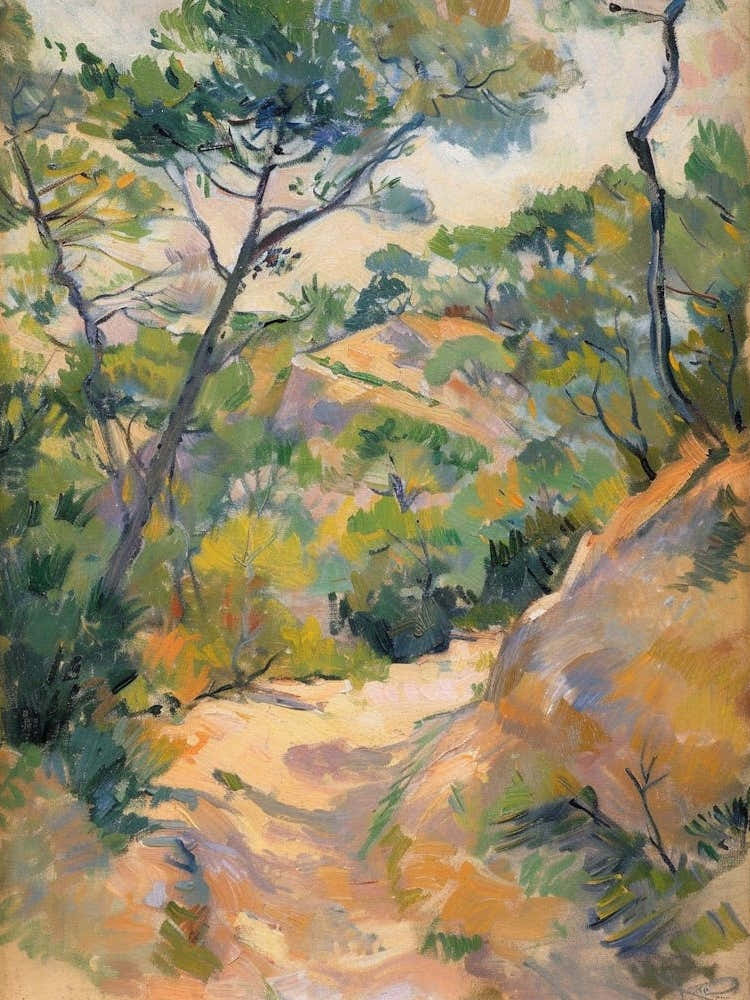 Memorial Museum Austin Texas Oil Painting 3