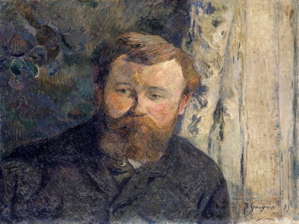 Portrait Of Achille Granchi Taylor (1885), Paul Gauguin