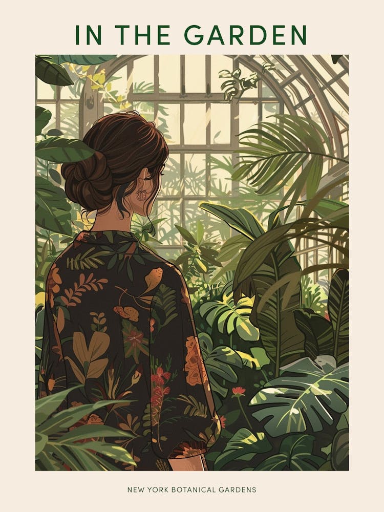 In The Garden Poster New York Botanical Gardens 1