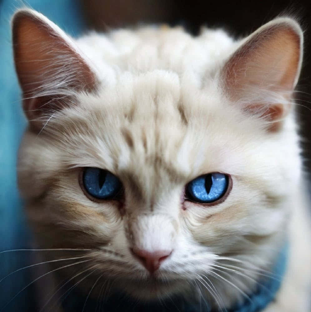 Blue Eyes Cat