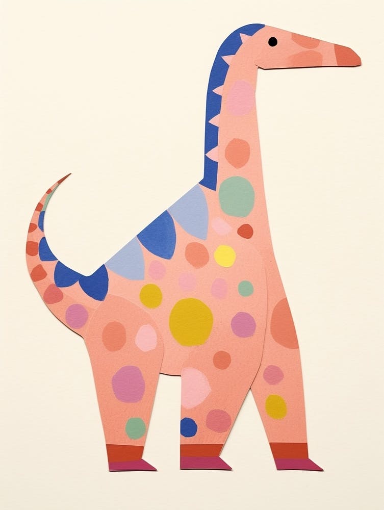 Nursery Dinosaur Art Segisaurus