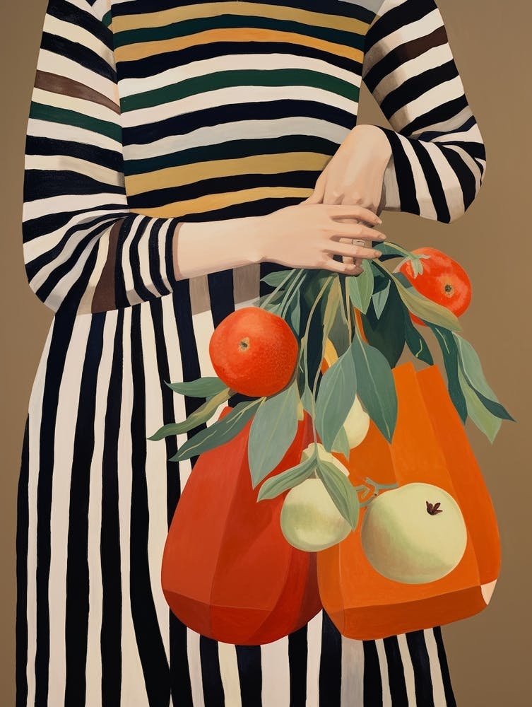 Bag Of Apples Fall Illustration 3