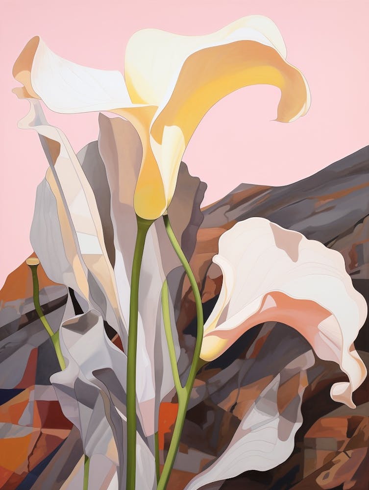 Calla Lily 2 Flower Painting