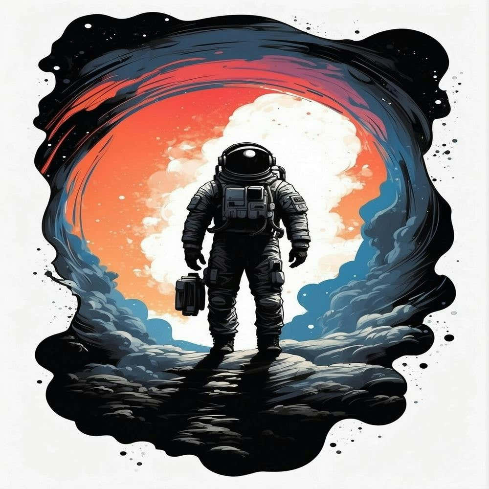 Astronaut Canvas Print