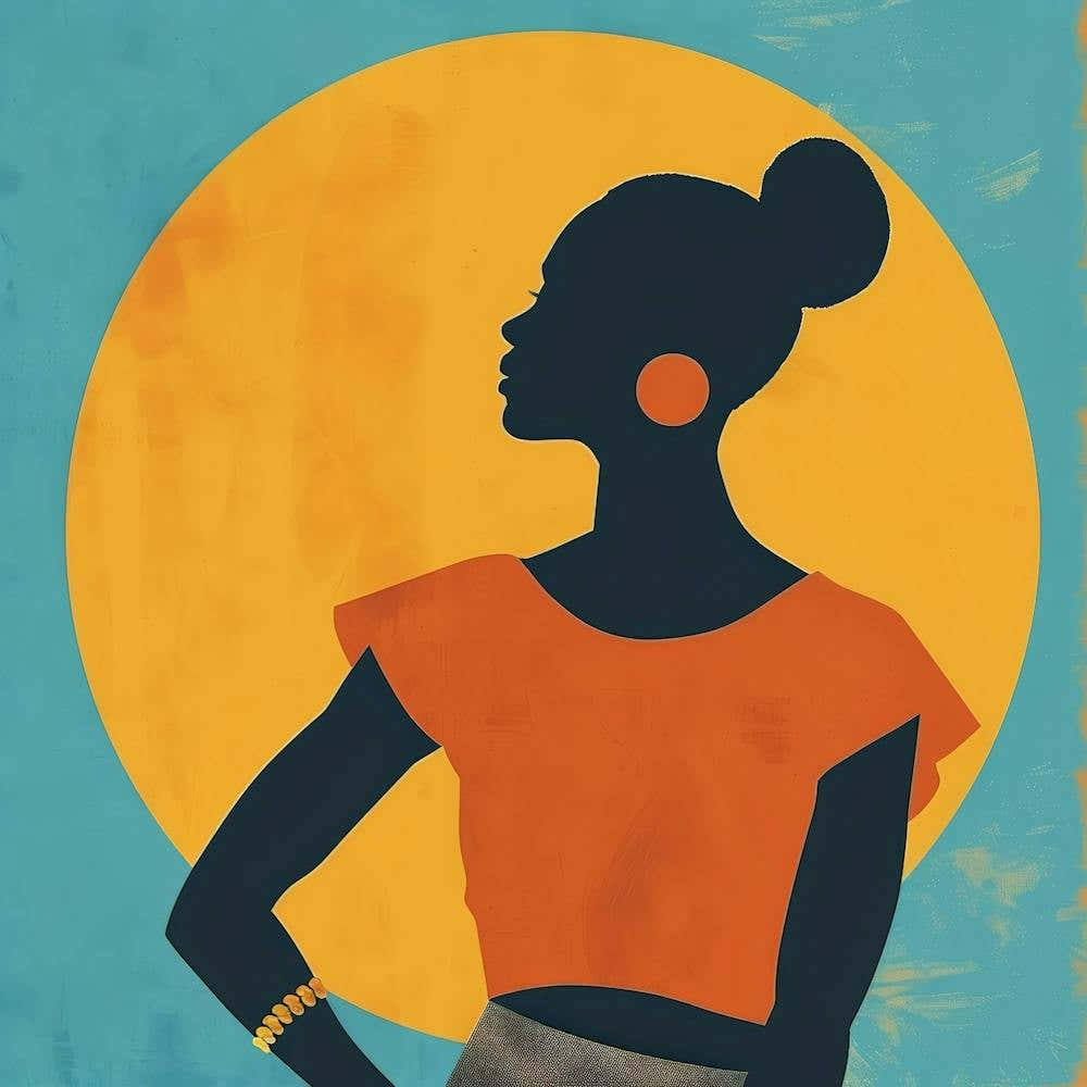 Silhouette Of A Woman 28