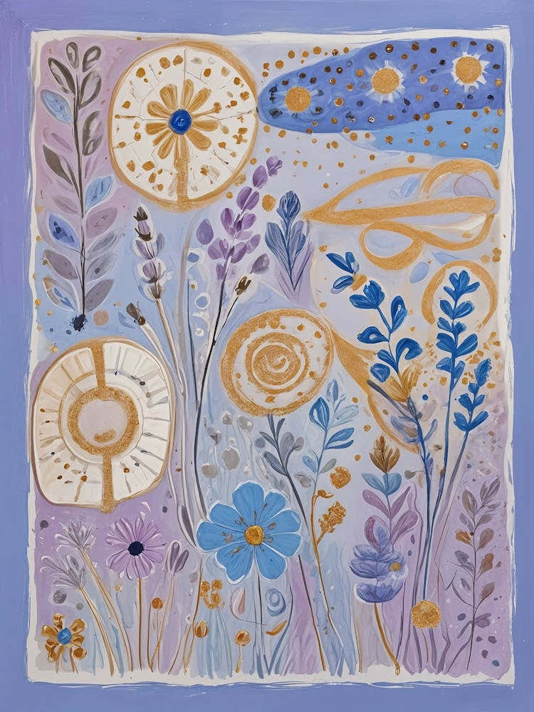 Purple Flower Dreams no3