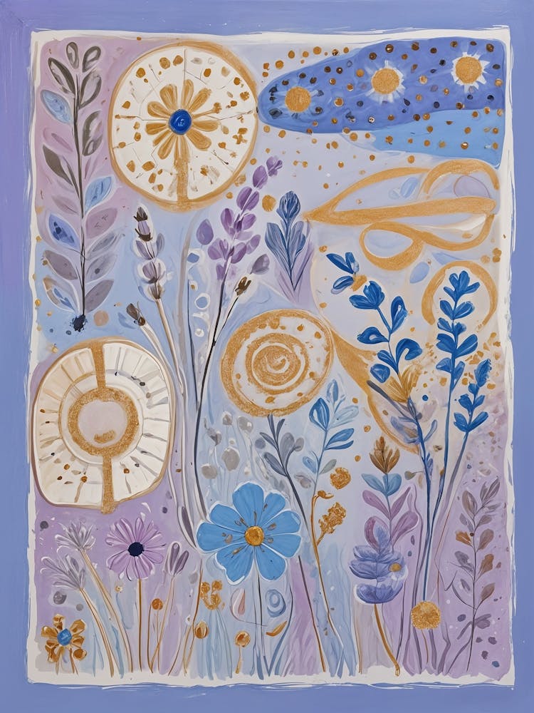 Purple Flower Dreams no3