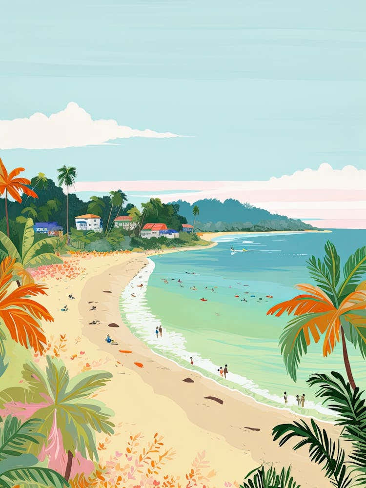 Tanjung Rhu Beach, Langkawi Island, Malaysia, Matisse And Rousseau Style 1