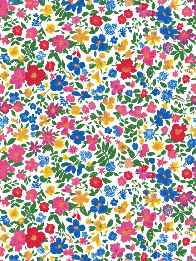 Aster Amaze London Fabrics Floral Pattern 5