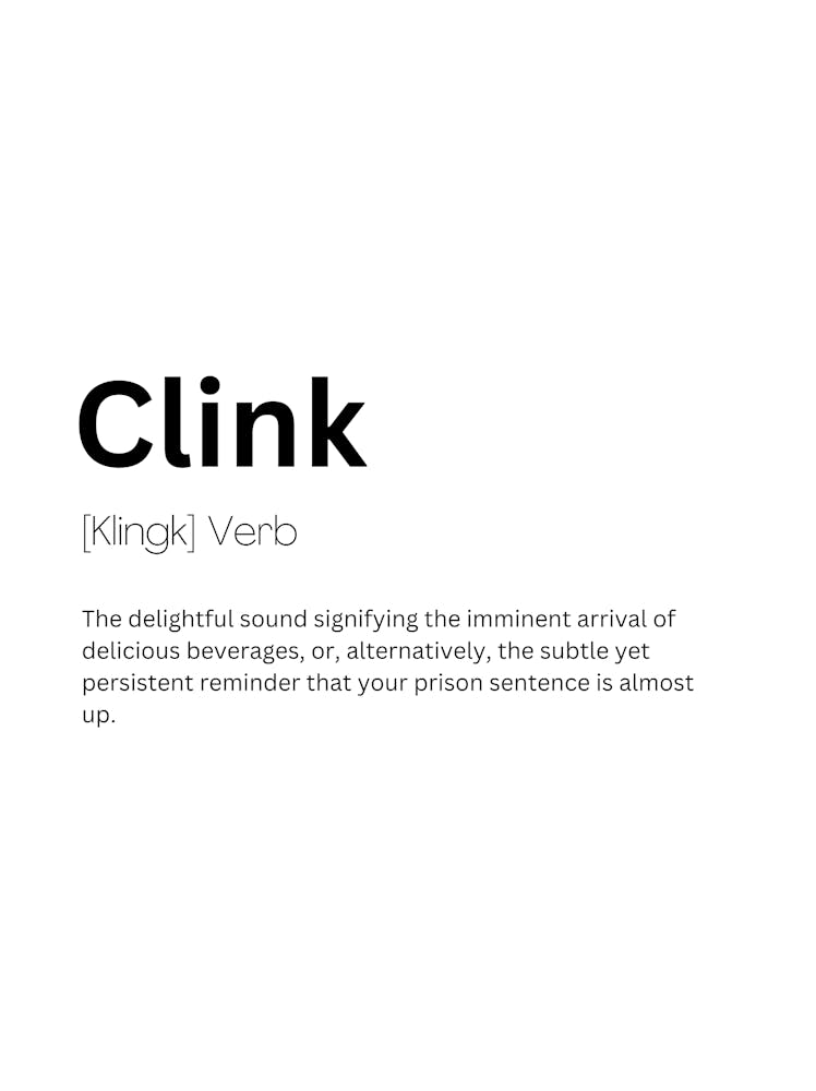 Clink Definition Meaning