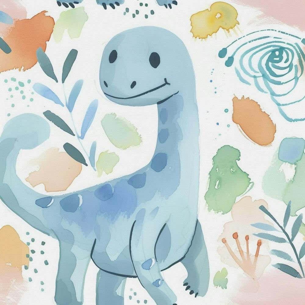 Cute Muted  Iguanodon Dinosaur 1