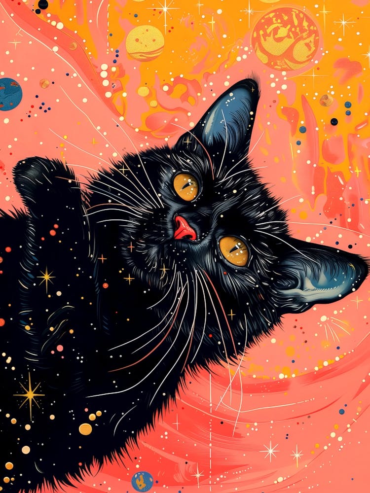 Black Cat In Space 2