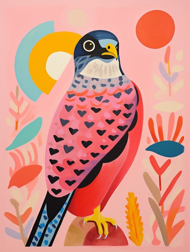 Pink Scandi Falcon 8