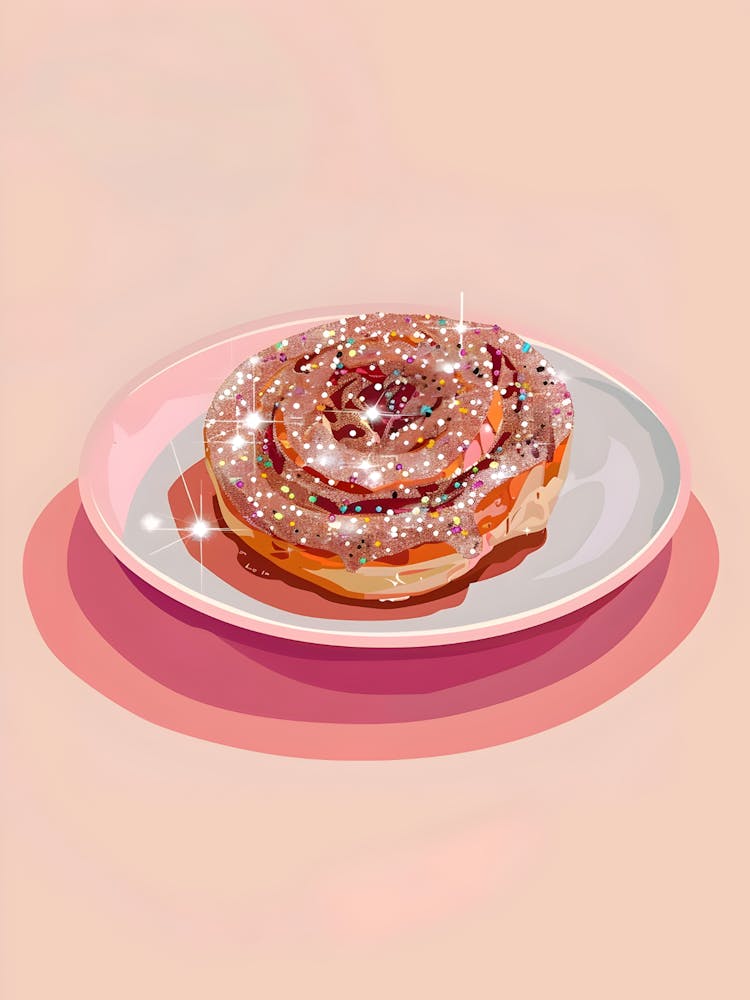 Frosted Donut