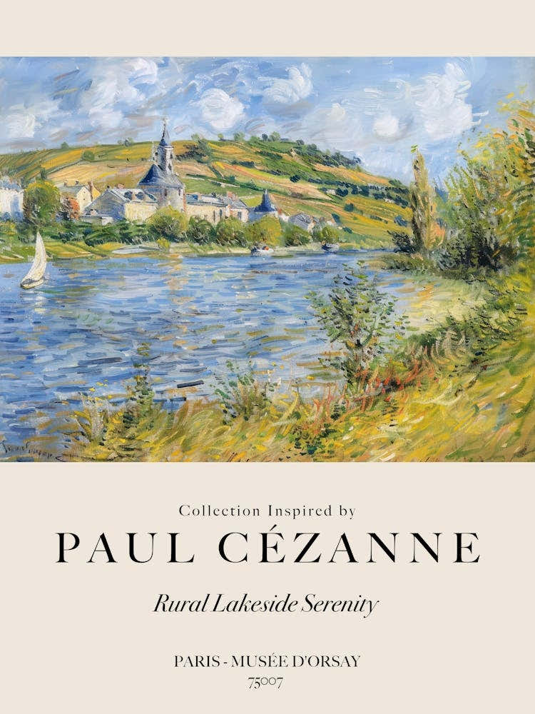 Rural Lakeside Serenity