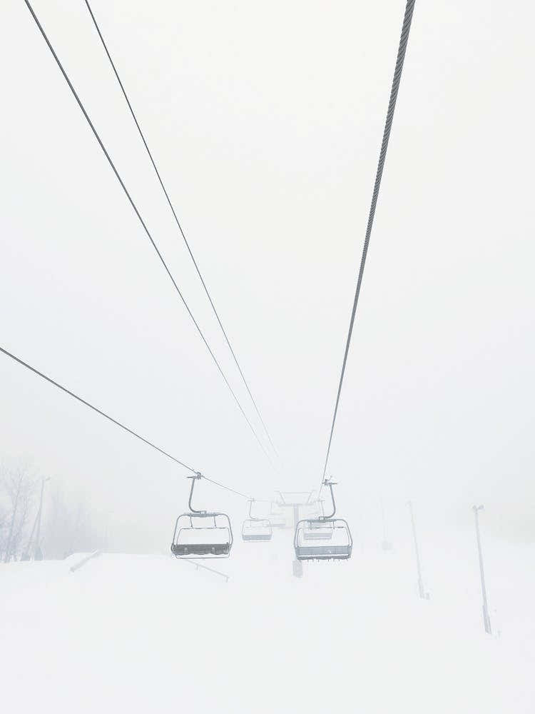 Ski Lift Scenery