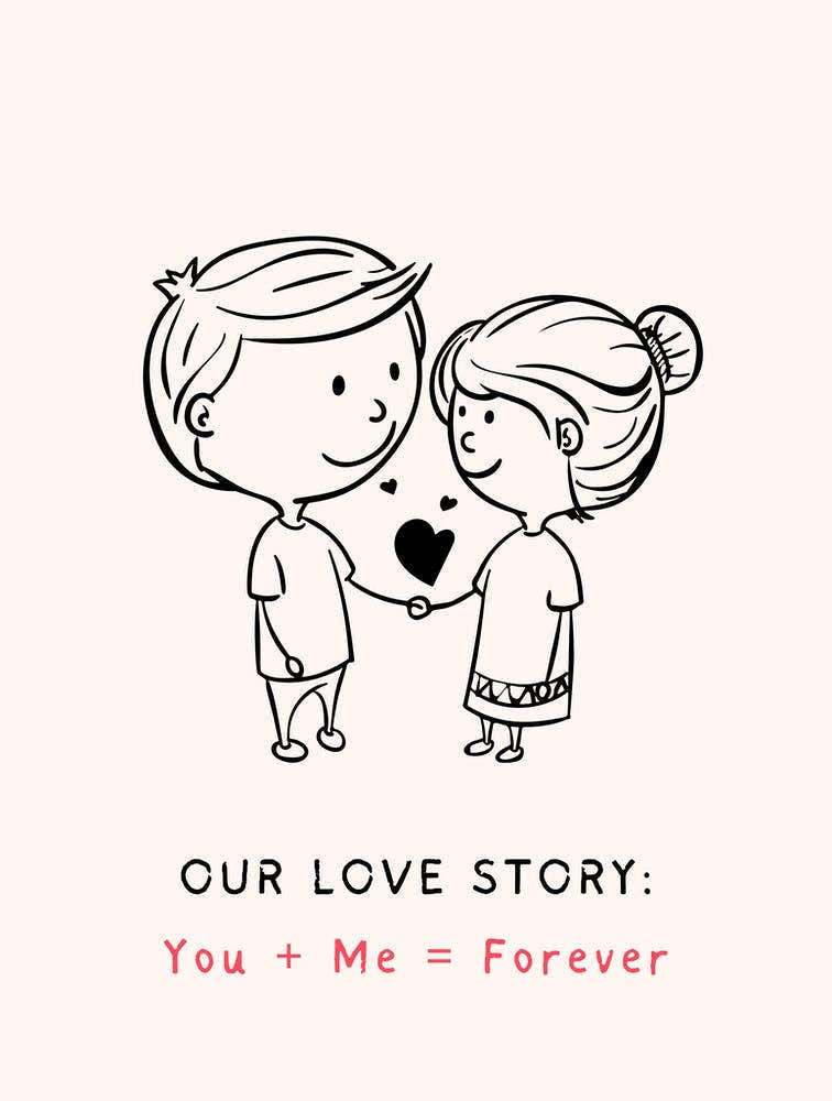 Our Love Story You Me Forever Line