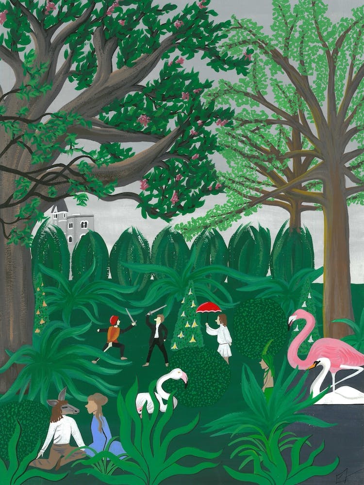 Rehearsing In The Park