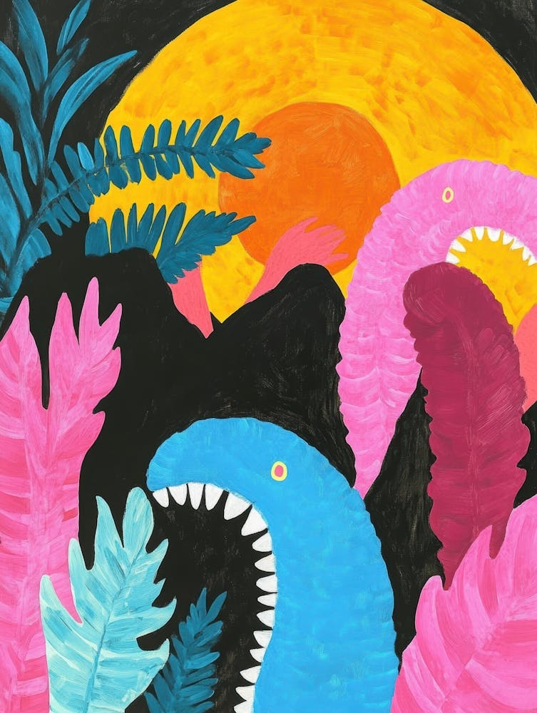 Dinosaurs In The Jungle 2