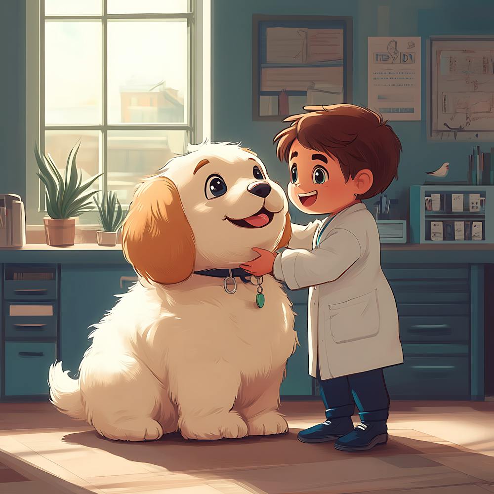 Adorable Chibi Vet Puppy Care 5