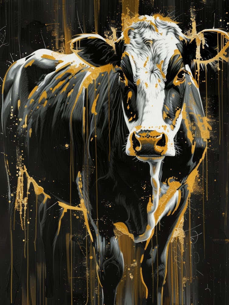 Cow Canvas Print 5