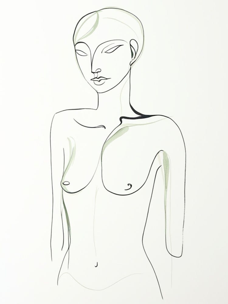 Drawing Of A Woman