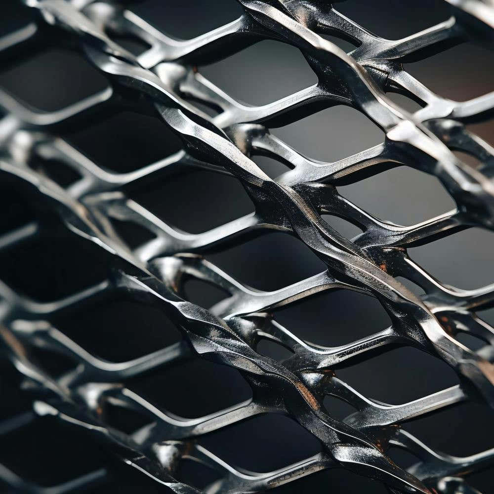 Close Up Of Metal Mesh 1