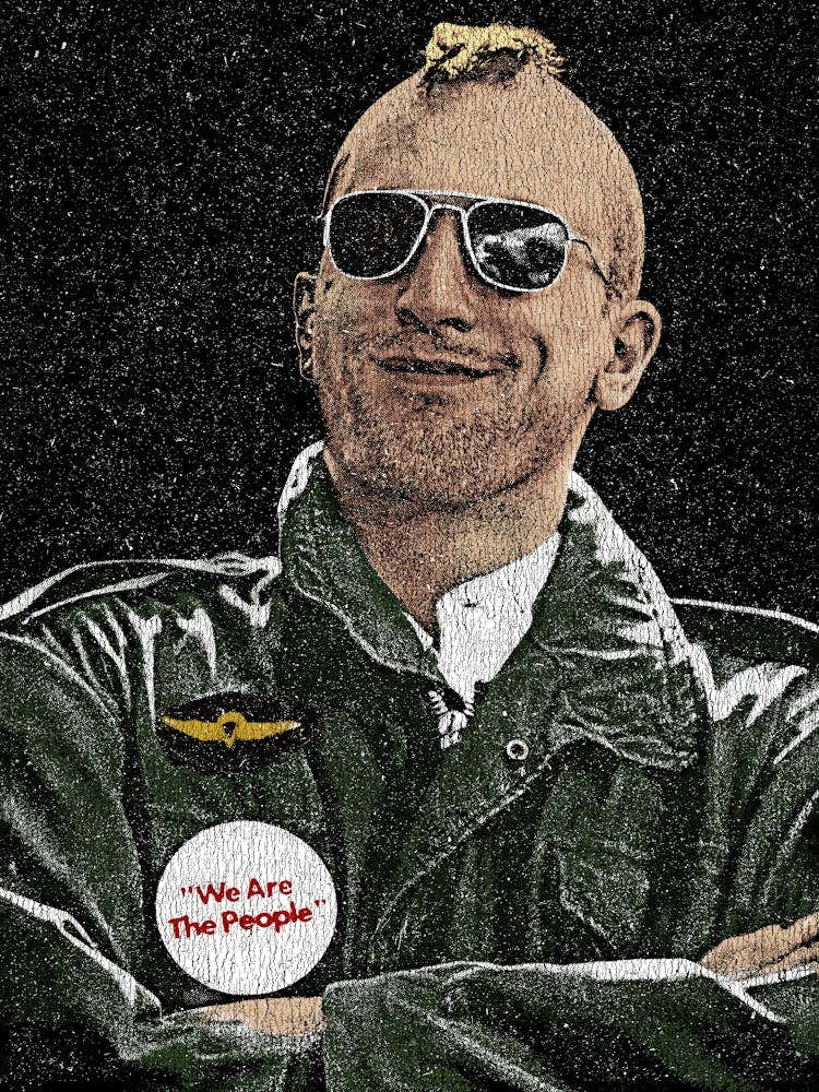 Travis Bickle Is The Taxi Driver Smiles