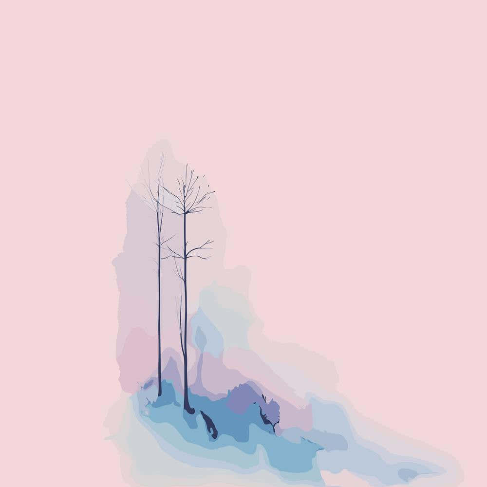 Trees On A Hill