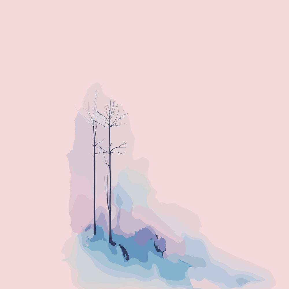 Trees On A Hill