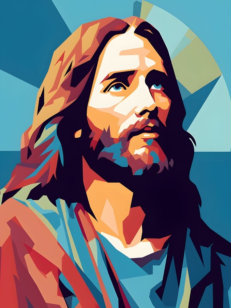Jesus Christ Pop Art 2