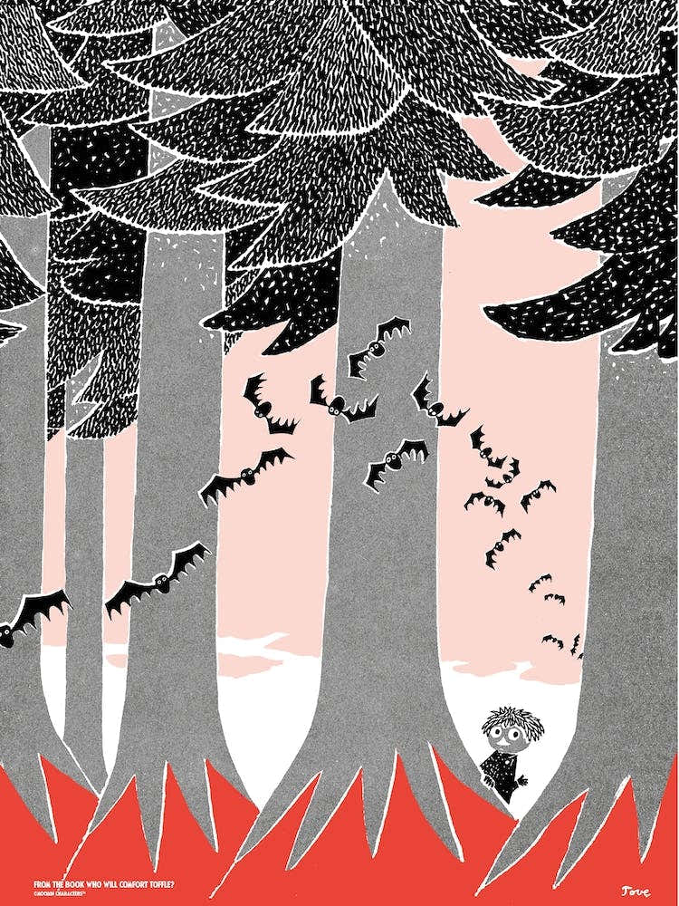 The Moomin Colour Collection Midnight Forest