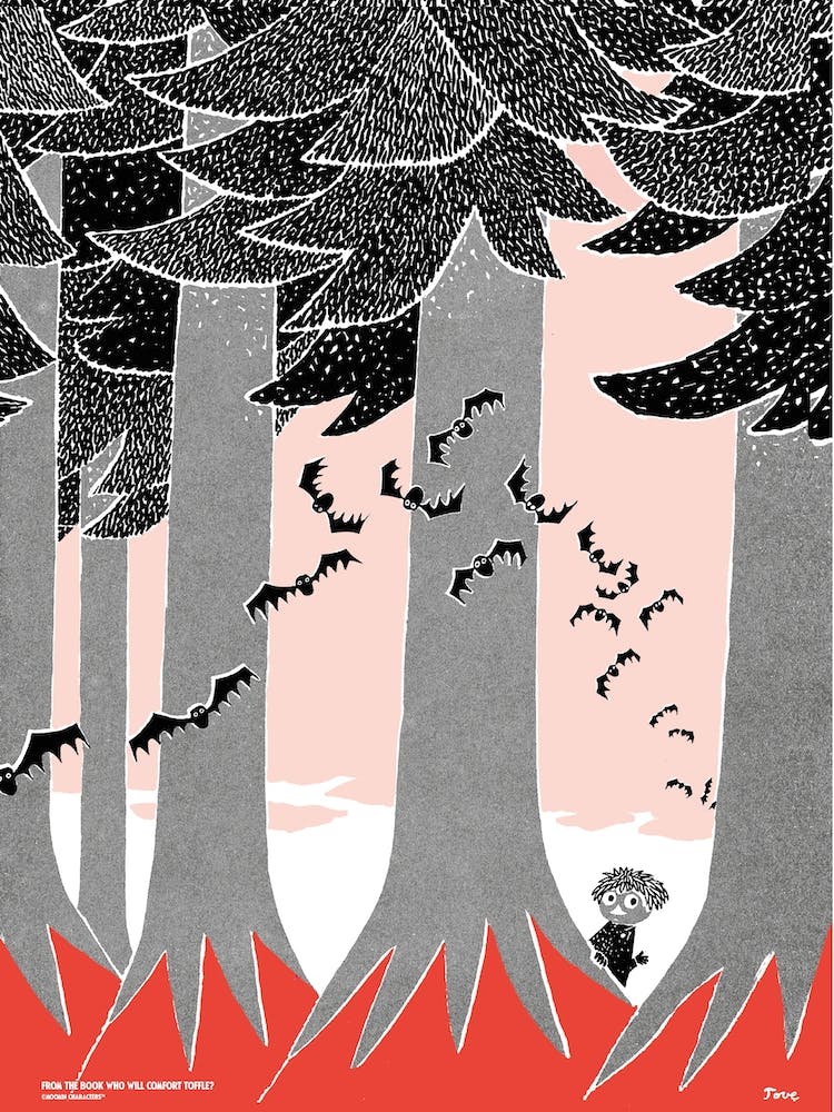 The Moomin Colour Collection Midnight Forest