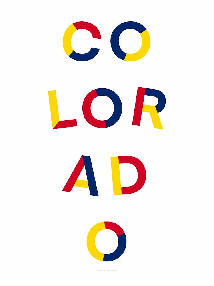 Colorado State Flag Colours