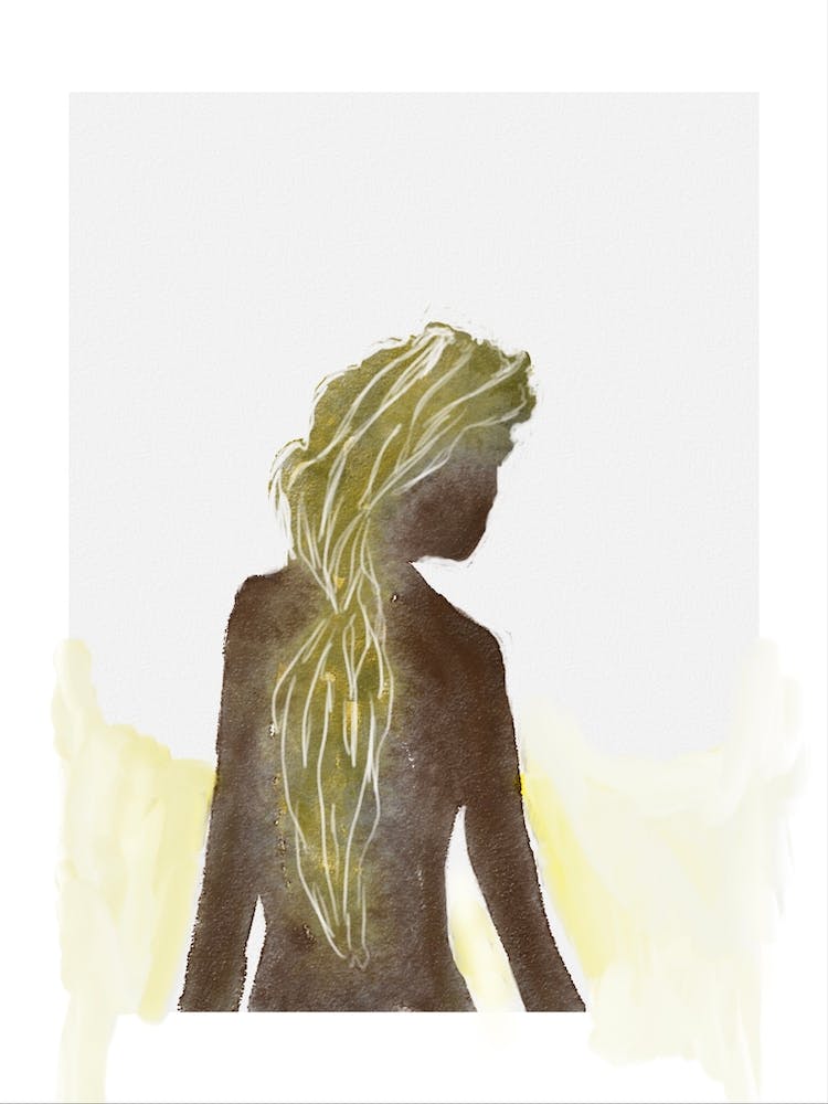 Woman With Long Hair