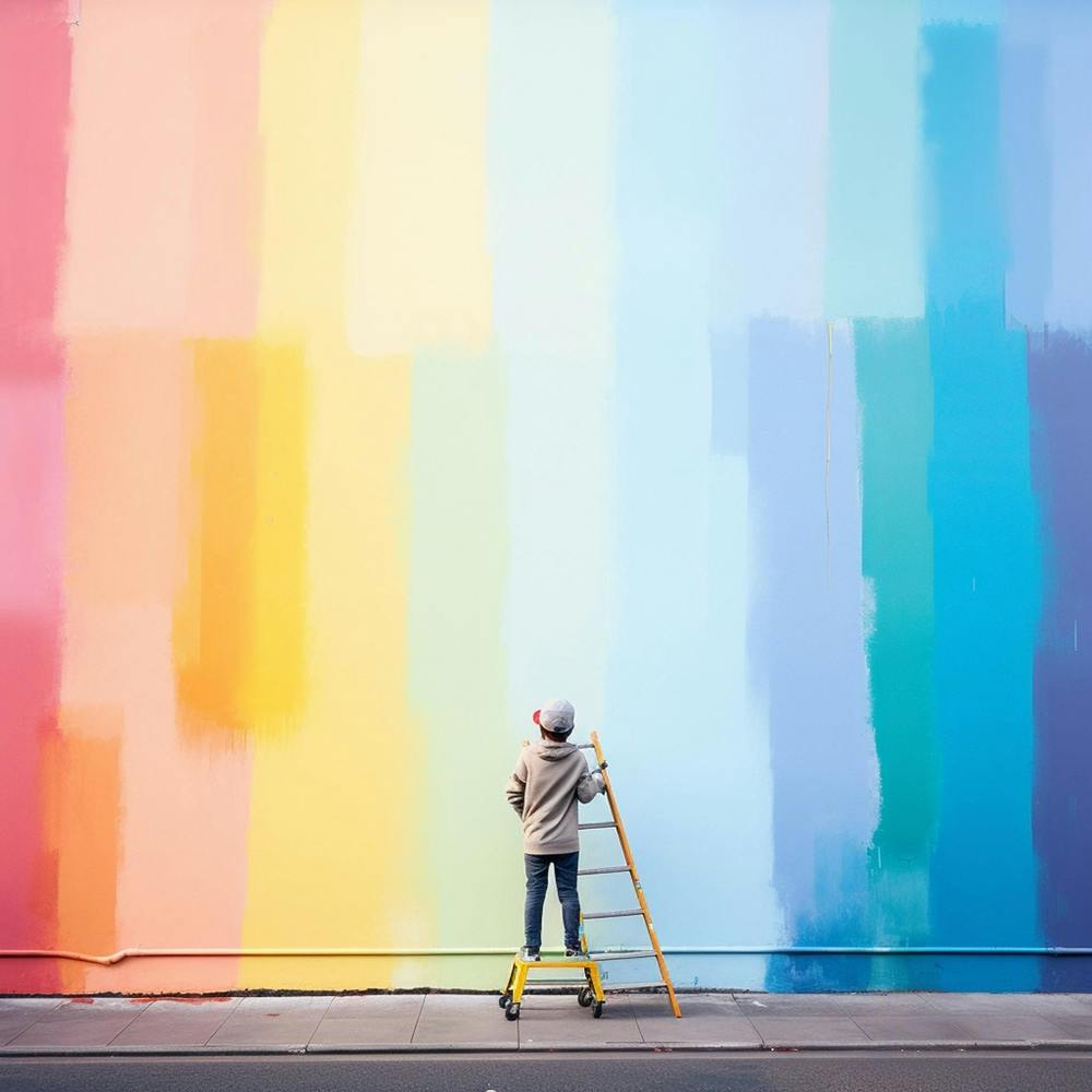 Rainbow Painting
