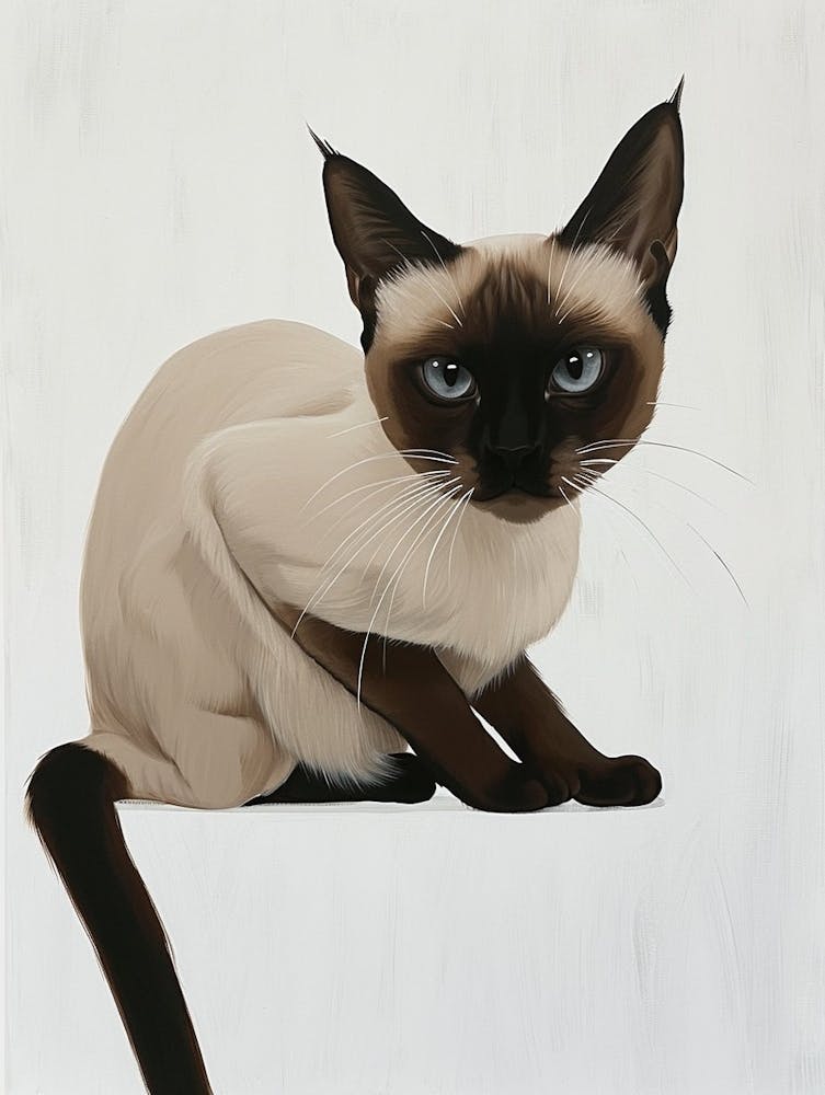 Tokinese Cat Painting 2