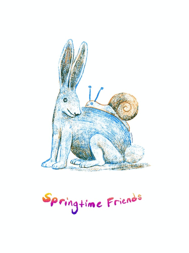 Springtime Friends