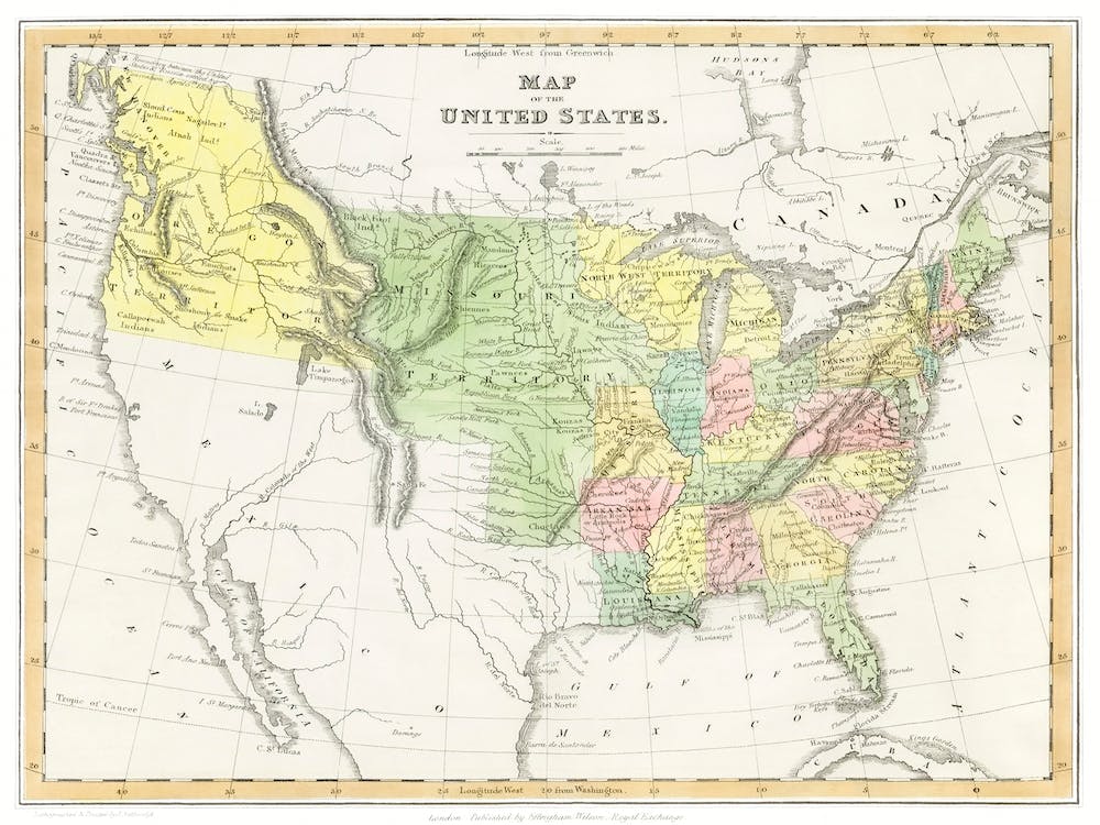 A Moral And Political Sketch Of The United States Of North America With A Note On Negro Slavery, Junius Redivivus (1833)
