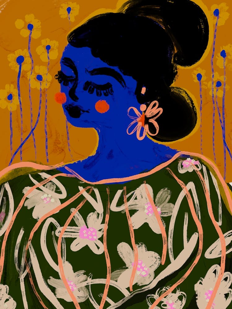 The Blue Woman