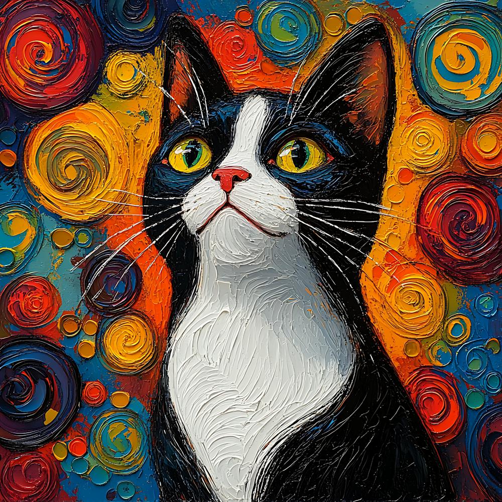Cat Painting 1
