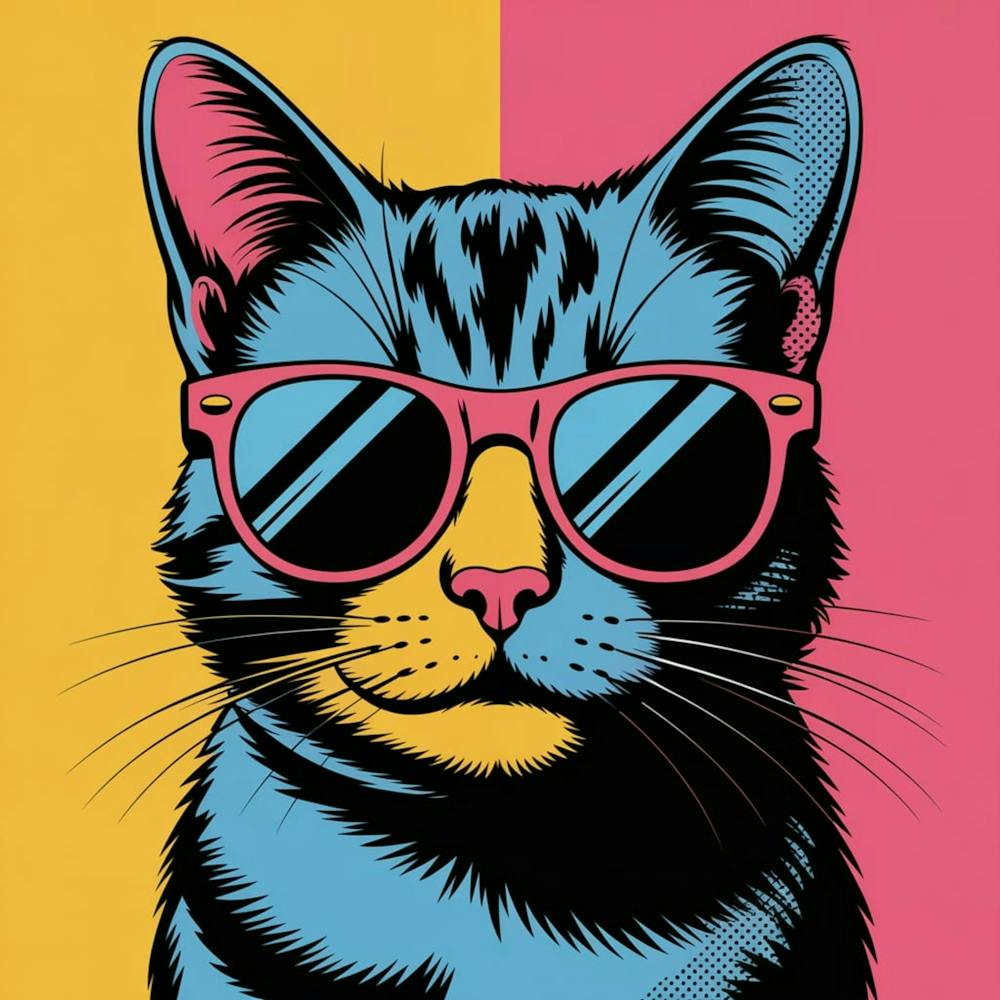 Cool Cat No. 1 Wall Art