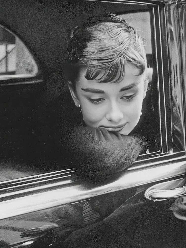 Audrey Hepburn Vintage Photograph